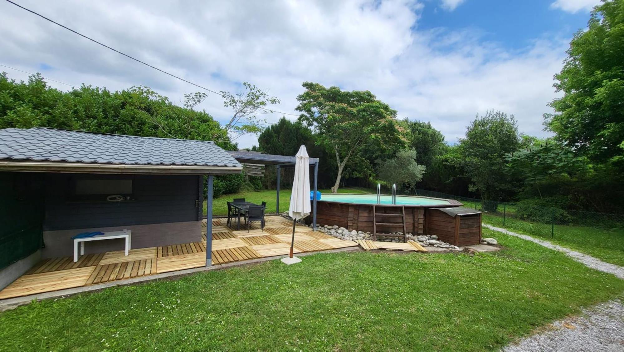Maison 3 Chambres Avec Piscine Josse Kültér fotó